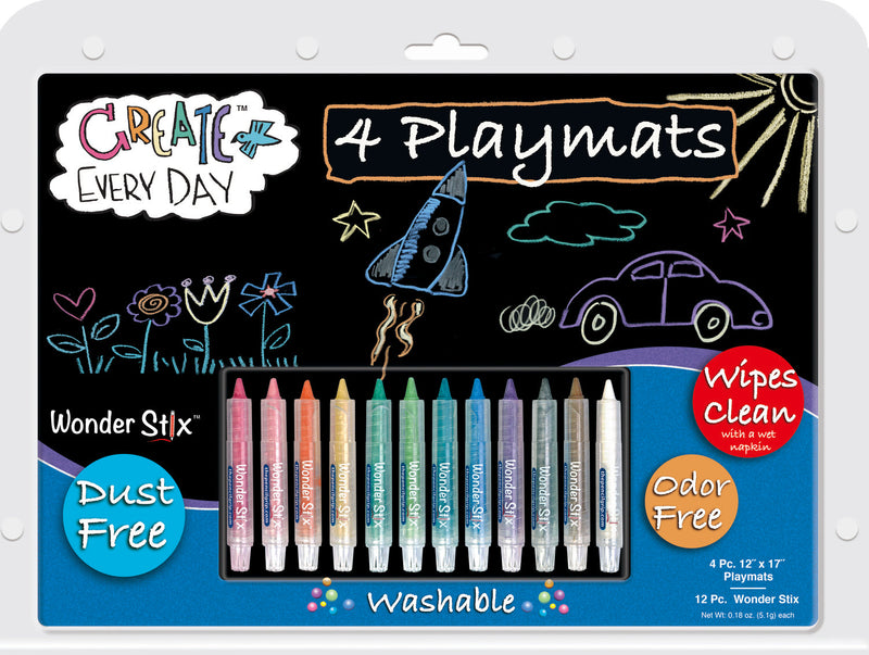 Ws Playmat Kit 12" X 17" (4 Pc Set)