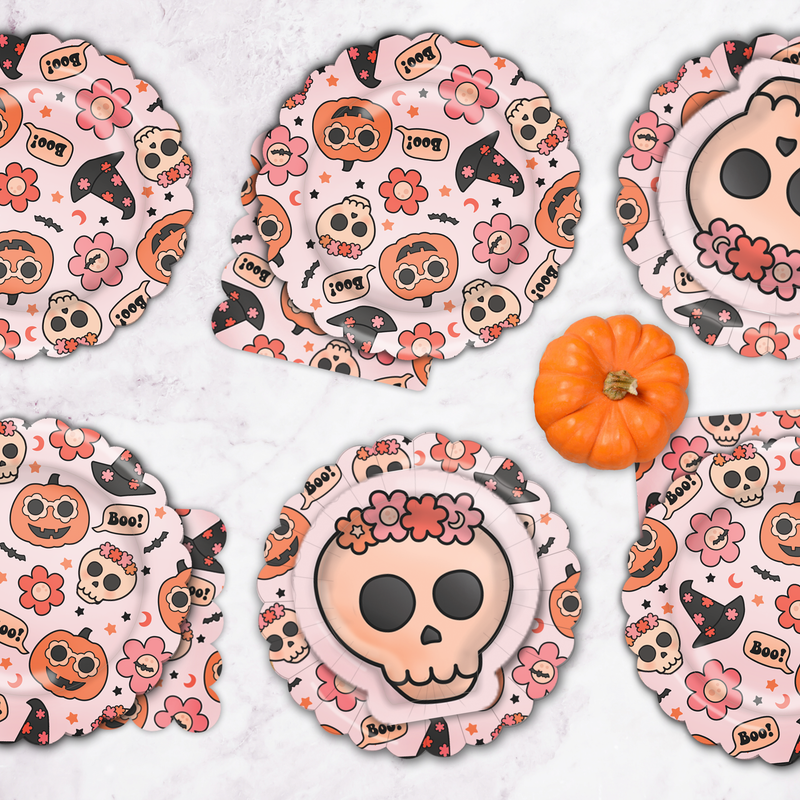 Groovy Halloween Icon Tableware