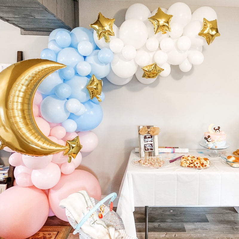 Premium Pastel Blue Latex Balloon Packs (5", 11”, 16”, 24”, and 36”)