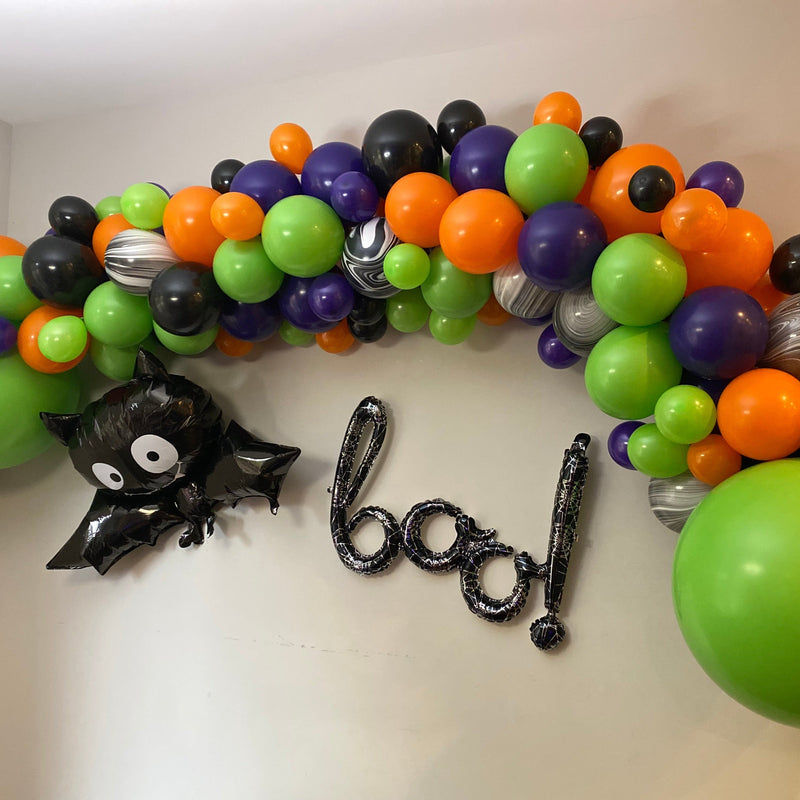 Halloween Balloon Arch - Witches & Monsters Balloon Garland Kit