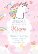Unicorn Invite Digital Download