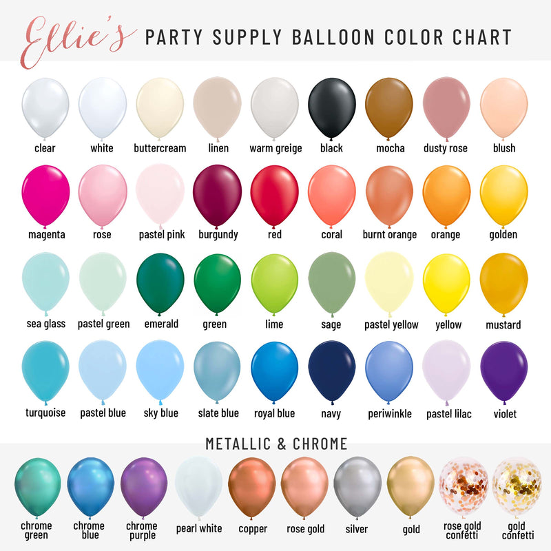Premium Gold Confetti Latex Balloon Packs (11” and 36”)