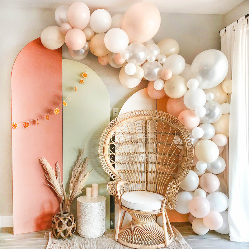 Boho Balloon Arch - Neutral Balloon Garland Kit