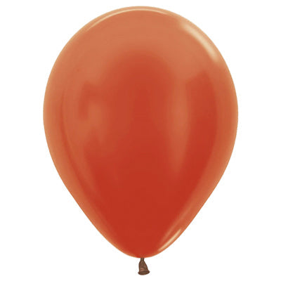 Premium Metallic Copper Latex Balloon Packs (5" and 11”)