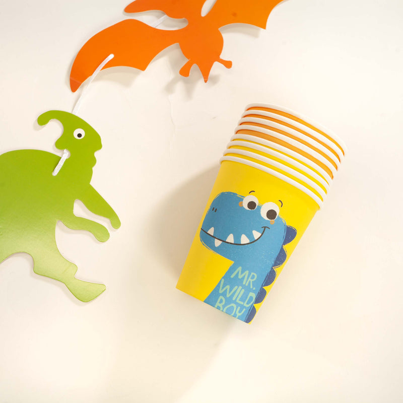 Dinosaur Party Paper Cups (Set of 8)