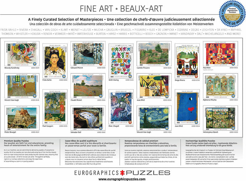 Tree of Life by Gustav Klimt 1000-Piece Puzzle 