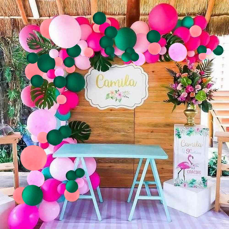 Tropical Pink Balloon Garland Kit