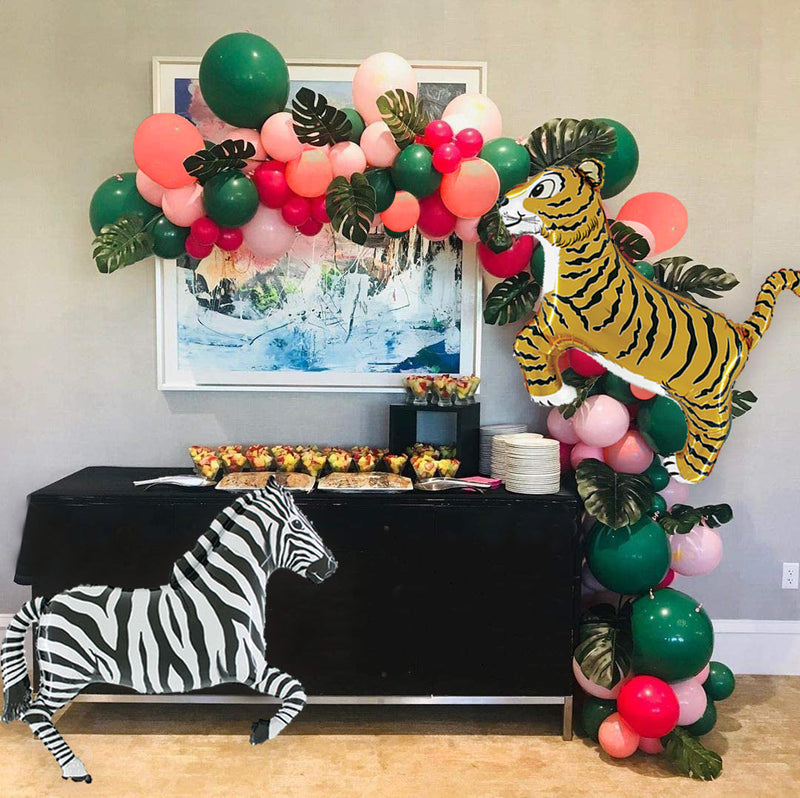 Giant Black and White Safari Zebra Mylar Balloon (43 Inches)