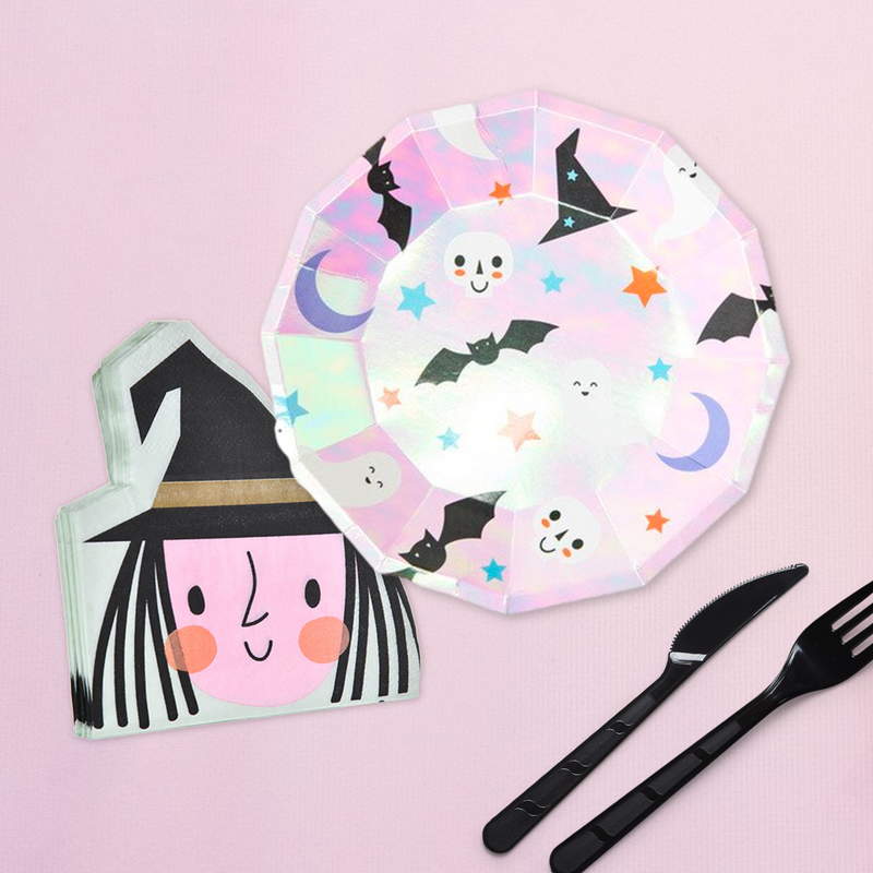 Cute Halloween Witch Napkins (Set of 20)