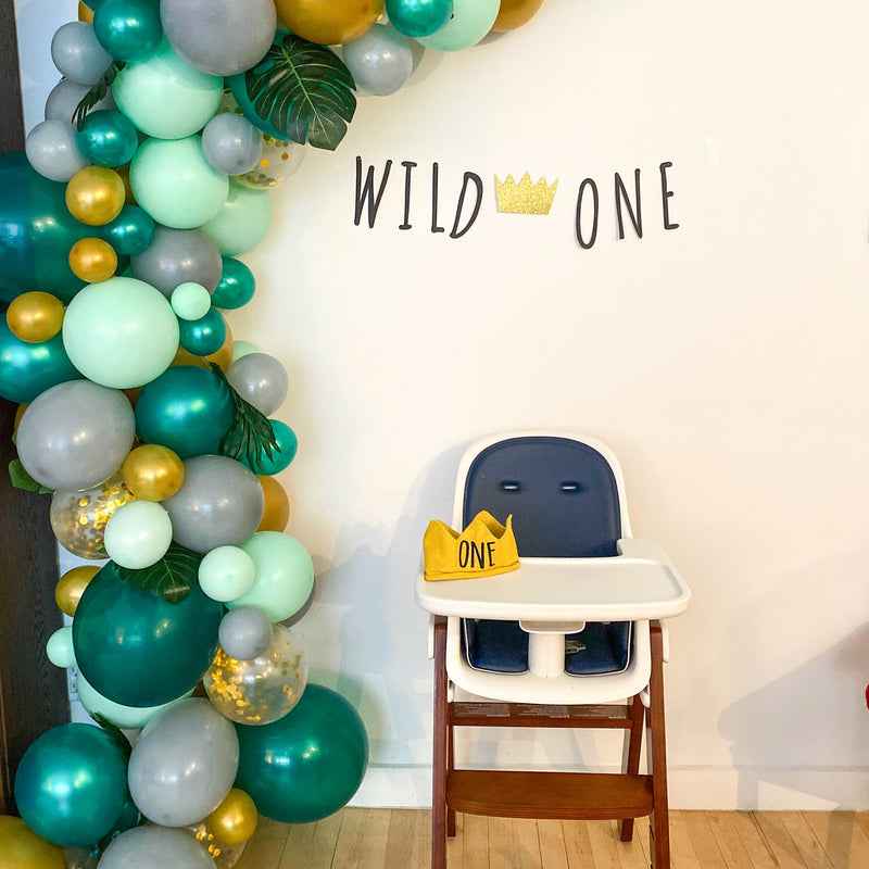 Wild One Balloon Arch - Safari Balloon Garland Kit