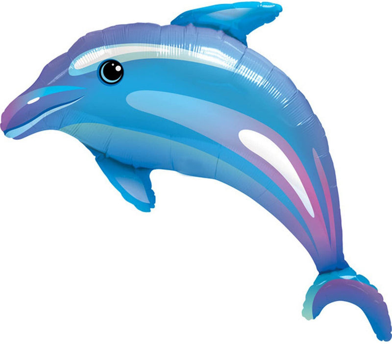 42 Inch Giant Blue Dolphin Party Balloon