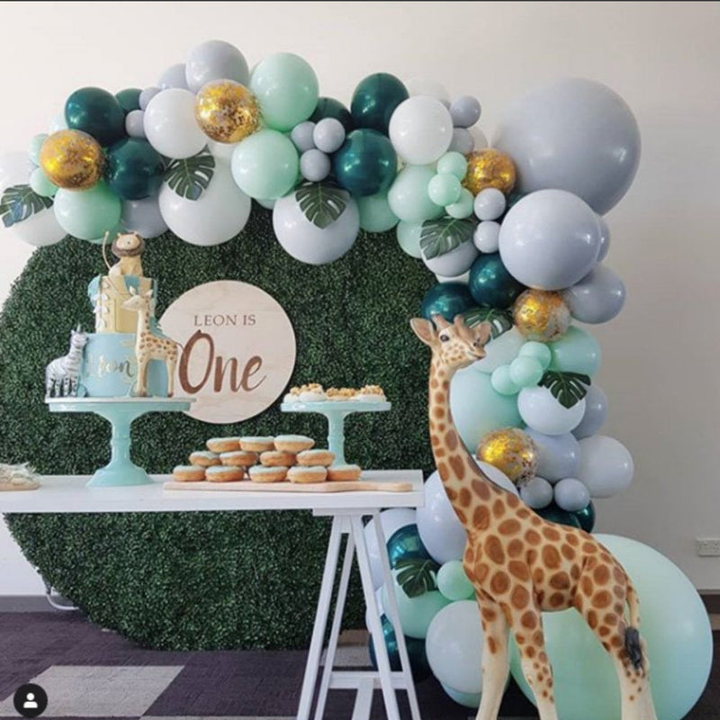 Wild One Balloon Arch - Safari Balloon Garland Kit