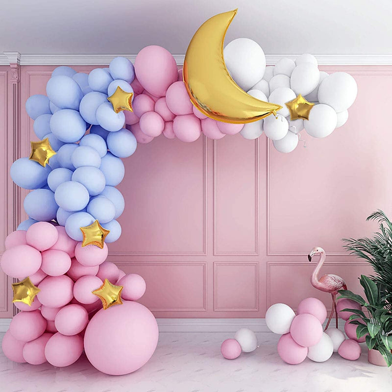 Pastel Gender Reveal Garland Balloon Kit