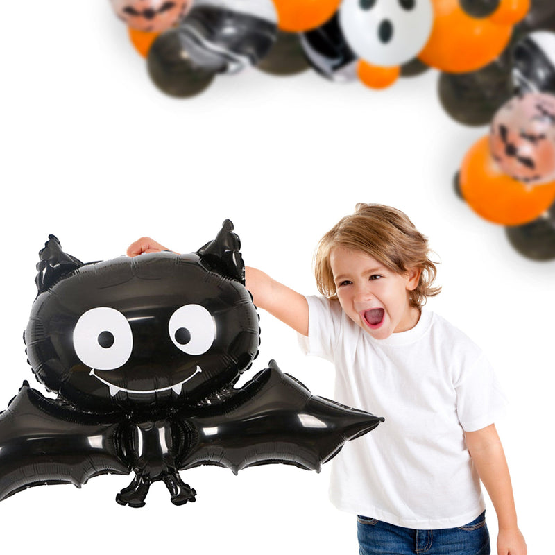 Giant Cute Black Bat Balloon (42 Inches) - Halloween Party Decoration