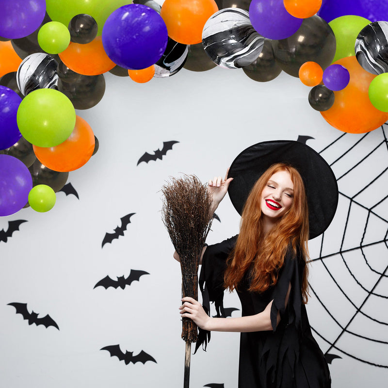 Halloween Balloon Arch - Witches & Monsters Balloon Garland Kit