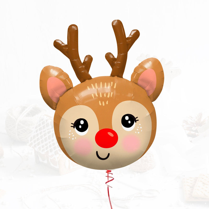 Giant Rudolph the Red Nosed Reindeer Christmas Balloon (35-Inches)