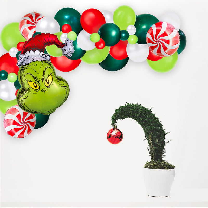 Christmas Grinch Garland Balloon Kit