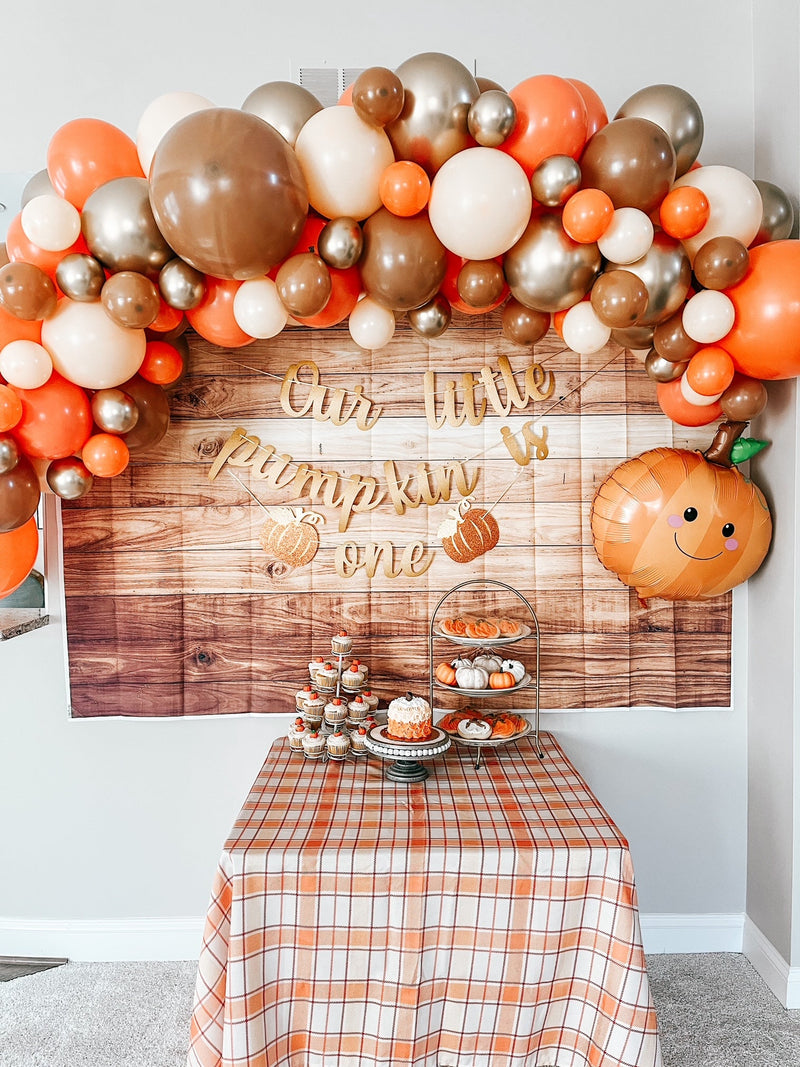 Giant Orange Pumpkin Balloon (29 Inches)