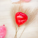 Assorted Mini Red Pink White Heart Balloons 6" (12 Pack)