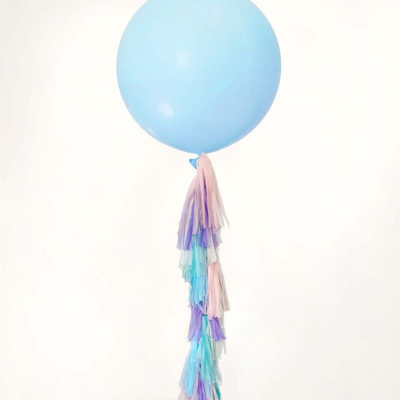 Pastel Rainbow Paper Tassel Tail - Tassel DIY Garland Kit