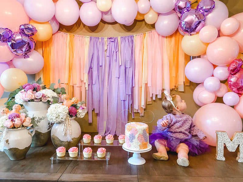 Purple Balloon Garland Kit (5 Feet)