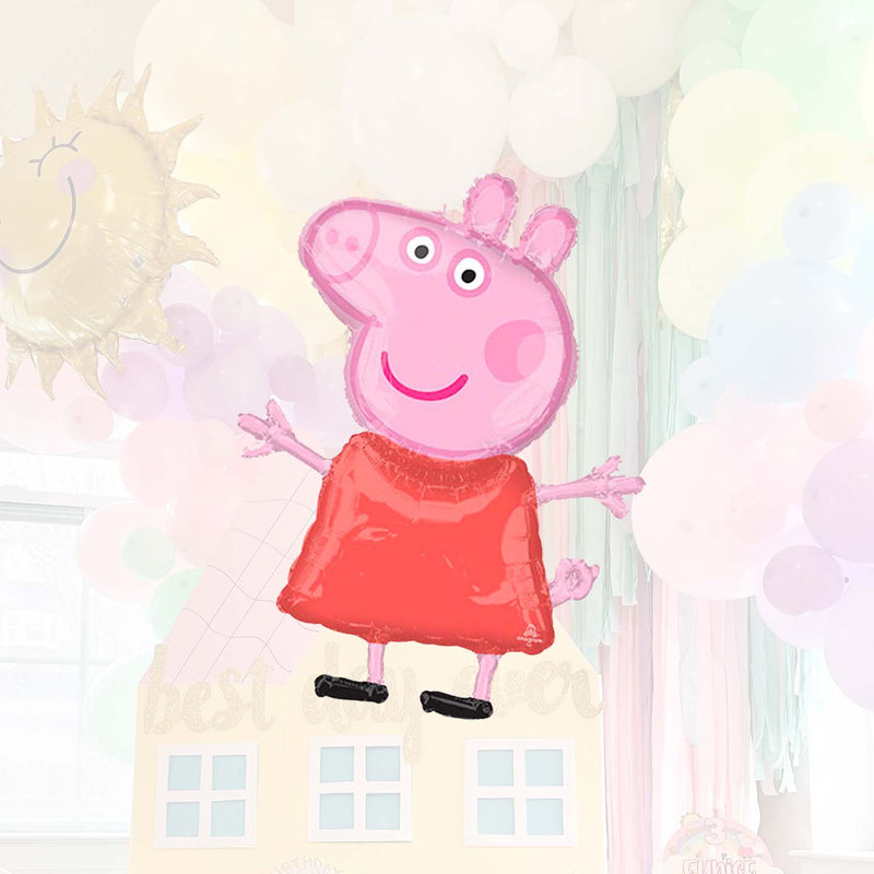 Peppa Pig Mylar Foil Kids Birthday Party Balloon (32 Inches)