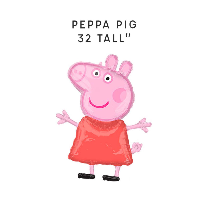 Peppa Pig Mylar Foil Kids Birthday Party Balloon (32 Inches)