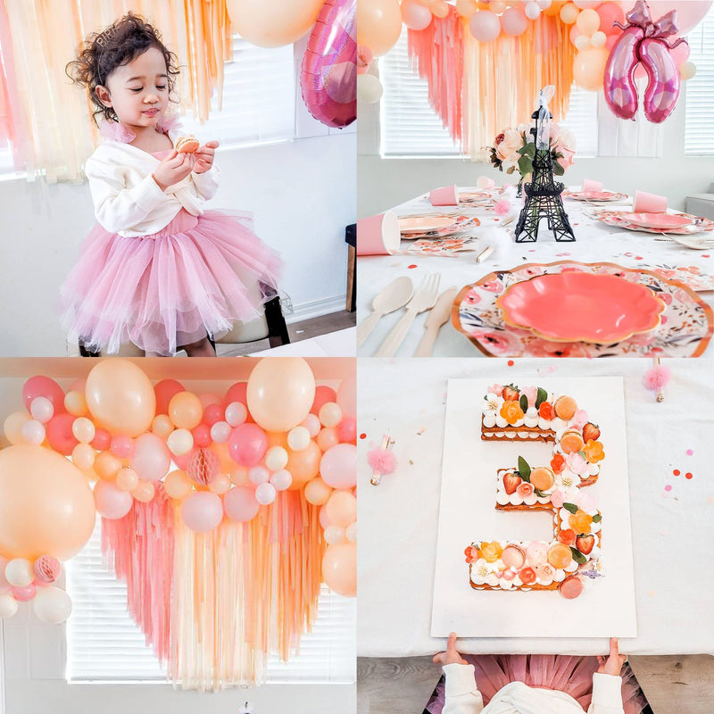 Creamsicle Balloon Arch - Pink Pastel Balloon Garland Kit