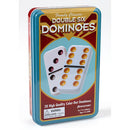 Double Six Color DOT Dominoes In TIN