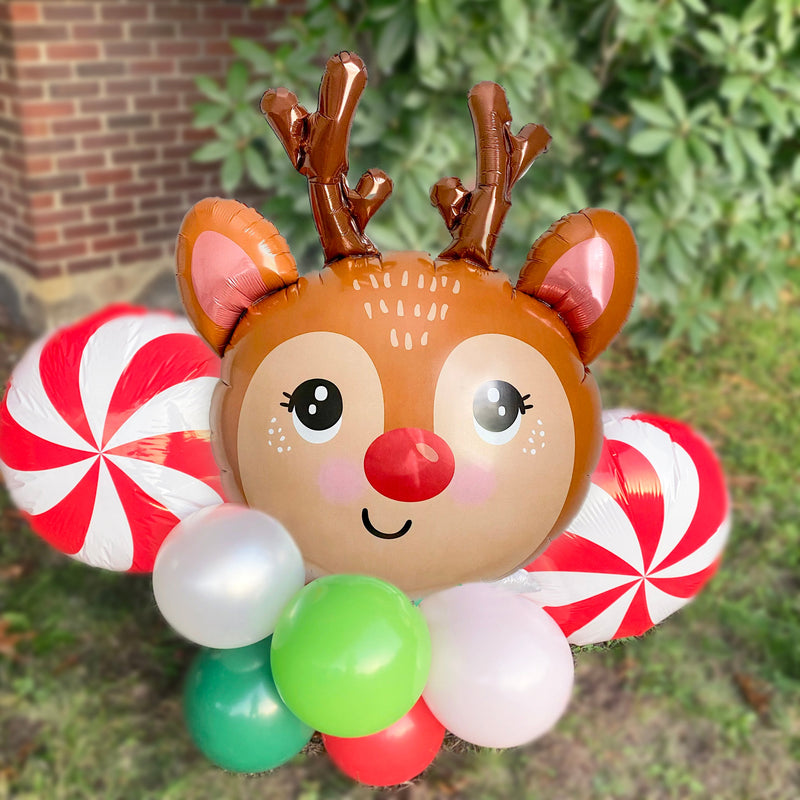 Reindeer Balloon Bouquet Kit