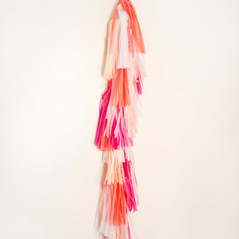 Tropical Paper Tassel Tail - Tassel DIY Garland Kit