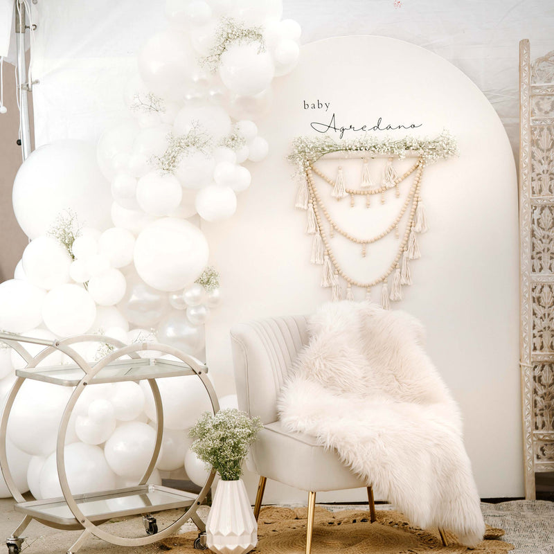 All White Balloon Arch - Balloon Garland Kit