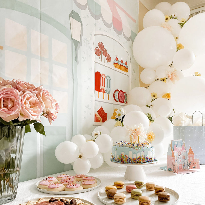 All White Balloon Arch - Balloon Garland Kit