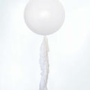 White Paper Tassel Tail - Tassel DIY Garland Kit